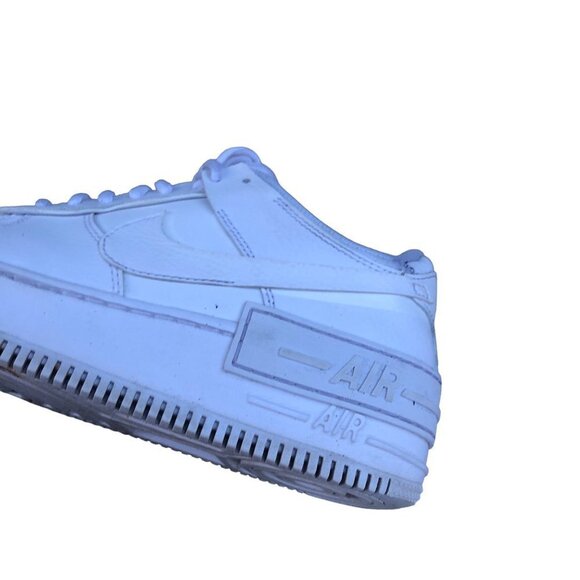 RARE Nike Air Force 1 Shadow Size 9.5 White - Picture 12 of 16